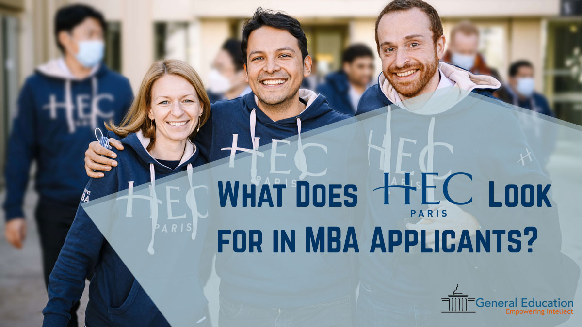 HEC MBA Application