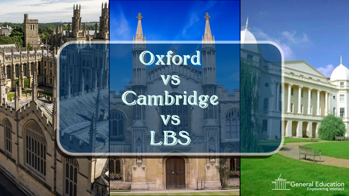 Oxford vs. Cambridge: Similarities and differences