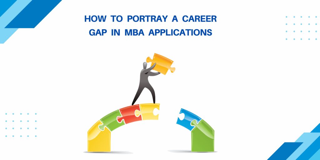 How to portray a career gap in MBA applications.