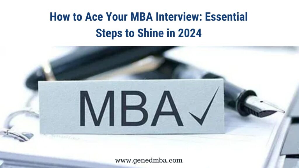 MBA interview tips