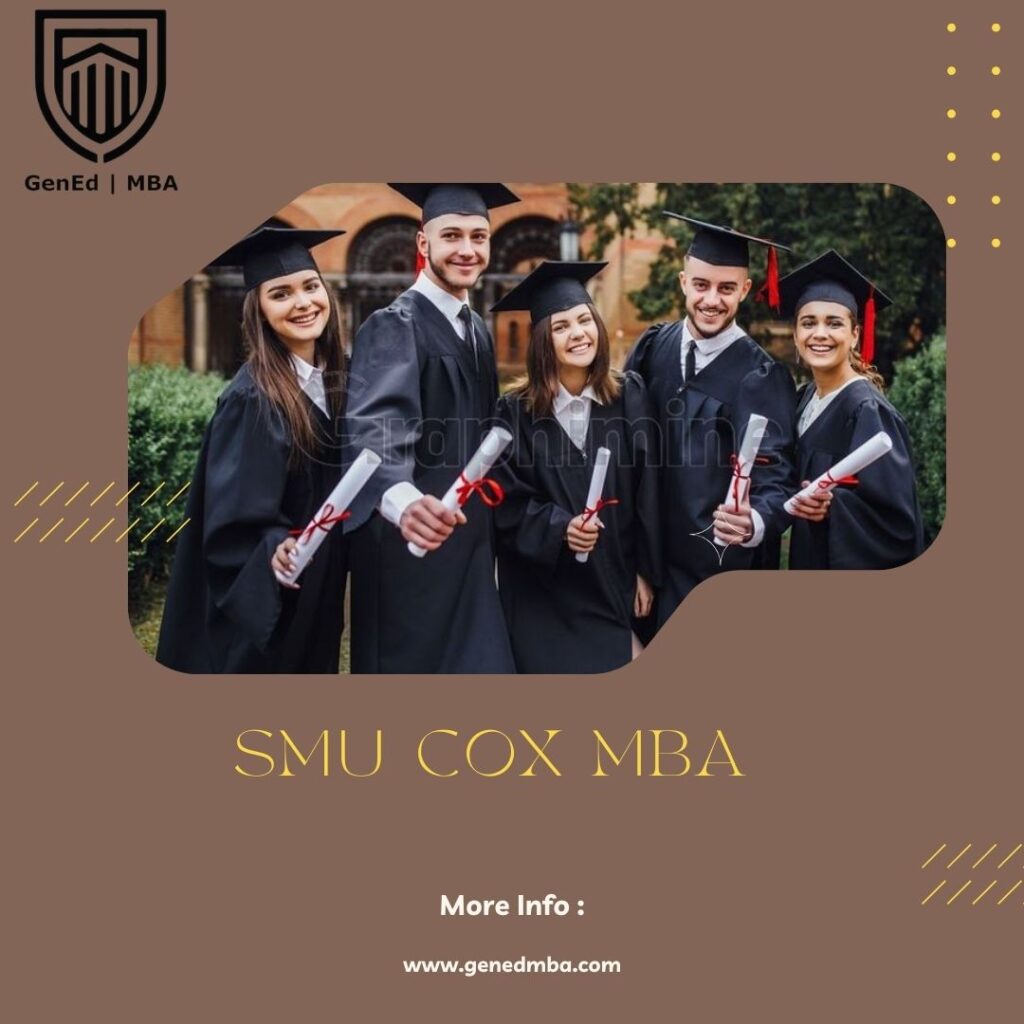 SMU Cox MBA Application Essays and Deadlines 2025