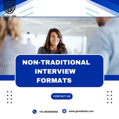 Why Non-Traditional Interview Formats Are Used in Business Schools